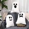 3 Pcs Halloween Pillows Cute Ghost Shaped Pillow Halloween Decorative Throw Pillow 15.7'' Stuffed Ghost Fluffy Plush Pillow Soft Cute Throw Pillow for Halloween Home Party Decor Gift (Funny)